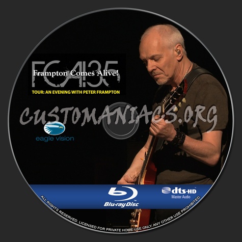 FCA!35 Peter Frampton blu-ray label