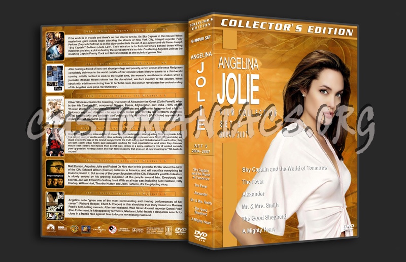Angelina Jolie Film Collection - Set 5 (2004-2007) dvd cover