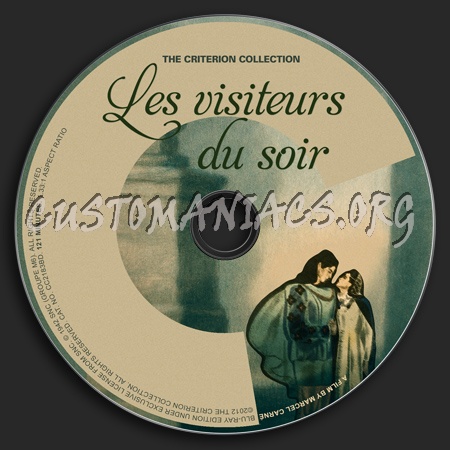 626 - Les Visiteurs Du Soir dvd label