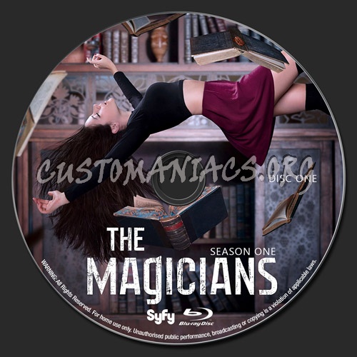The Magicians - Season 1 blu-ray label
