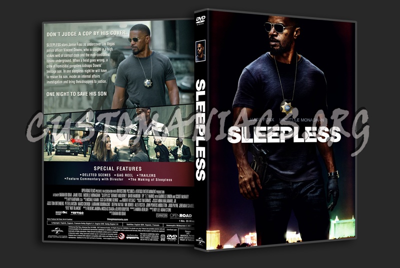 Sleepless dvd cover