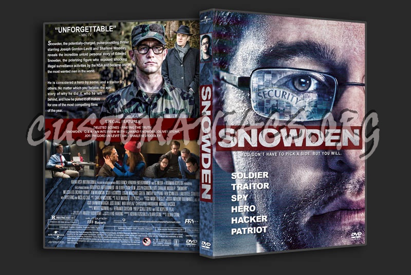 Snowden dvd cover