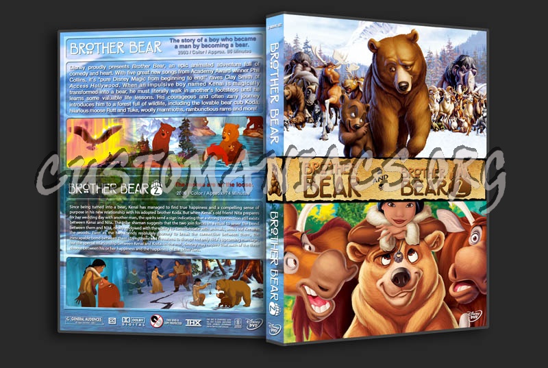Brother Bear Double Feature dvd cover