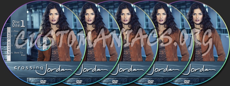 Crossing Jordan season one dvd label