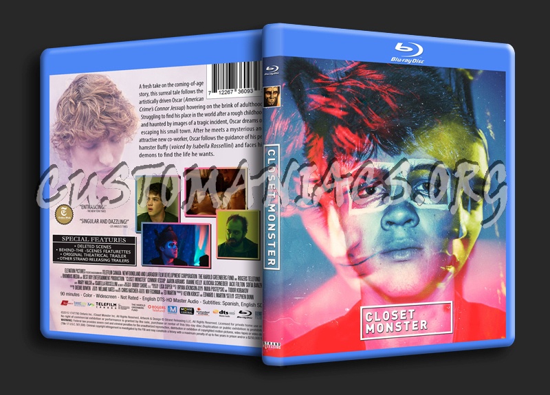 Closet Monster blu-ray cover - DVD Covers & Labels by Customaniacs, id ...