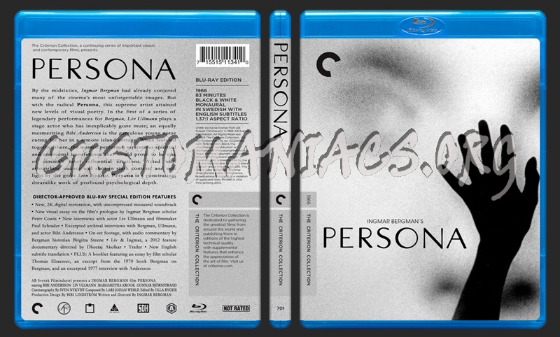 701 - Persona blu-ray cover