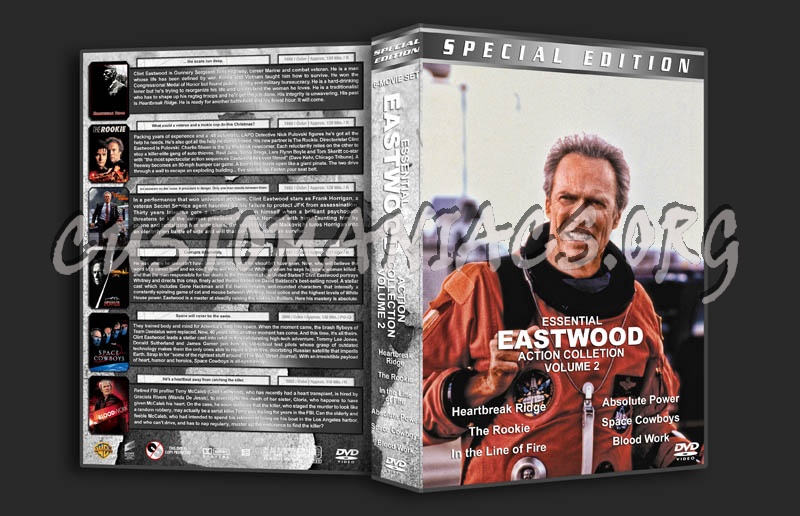 Essential Eastwood Action Collection - Volume 2 dvd cover