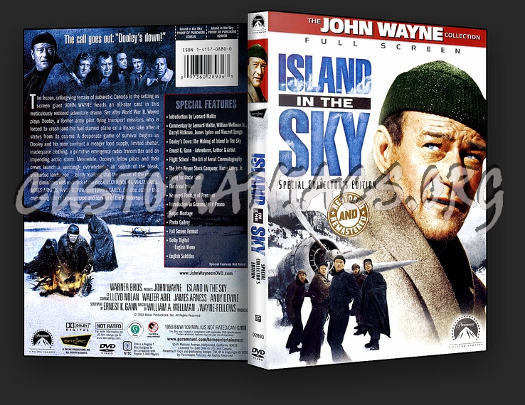 Island in the Sky dvd cover
