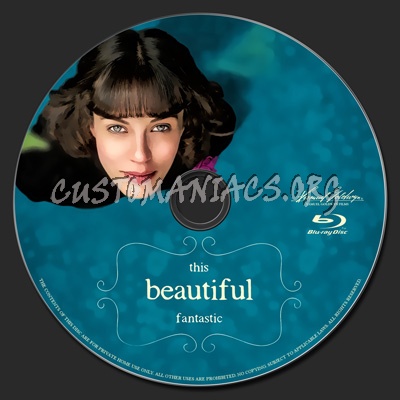 The Beautiful Fantastic blu-ray label