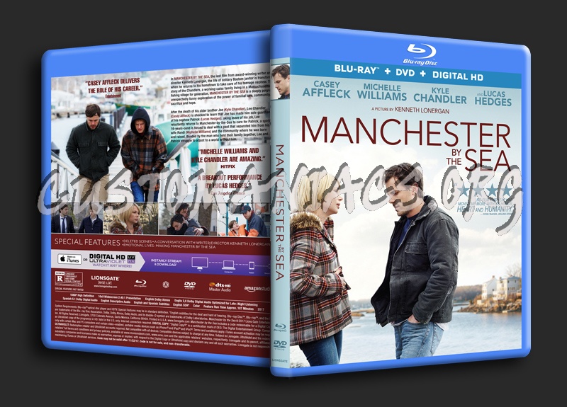 Manchester by the Sea blu-ray cover