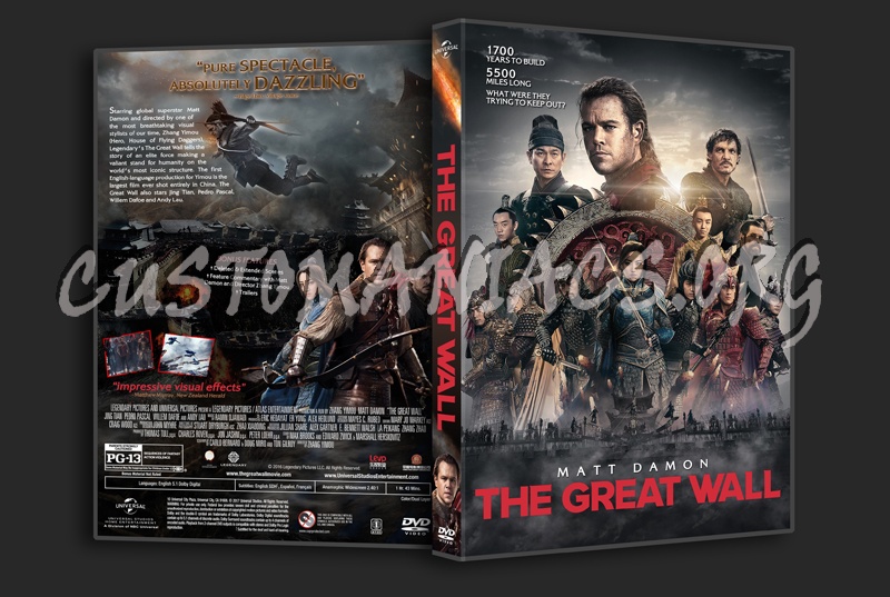 The Great Wall dvd cover