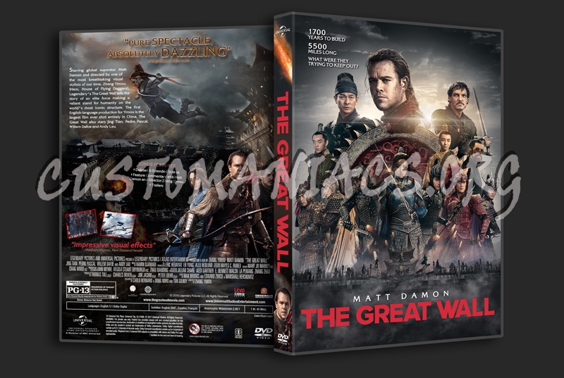 The Great Wall dvd cover