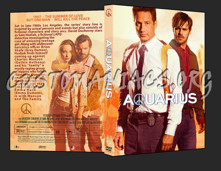 Aquarius - TV series - Season 1 & 2 dvd cover