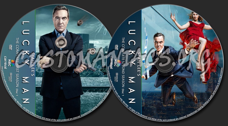 Lucky Man Season 1-2 dvd label