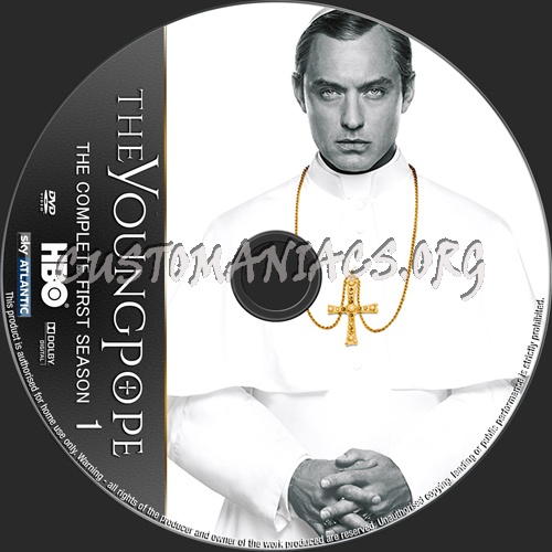 The Young Pope Season 1 dvd label