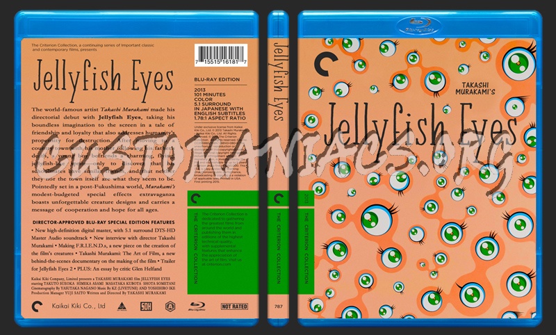 787 - Jellyfish Eyes blu-ray cover