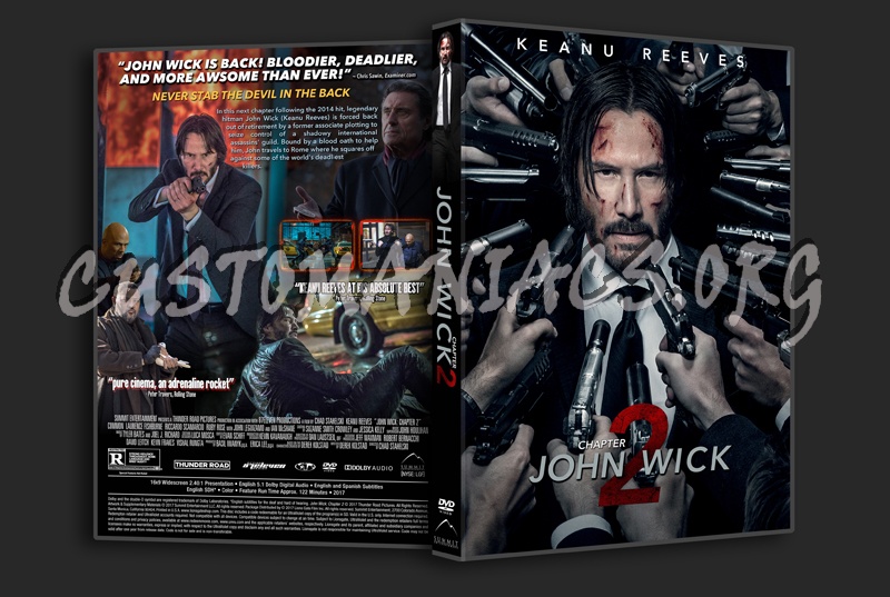 John Wick: Chapter 2 dvd cover