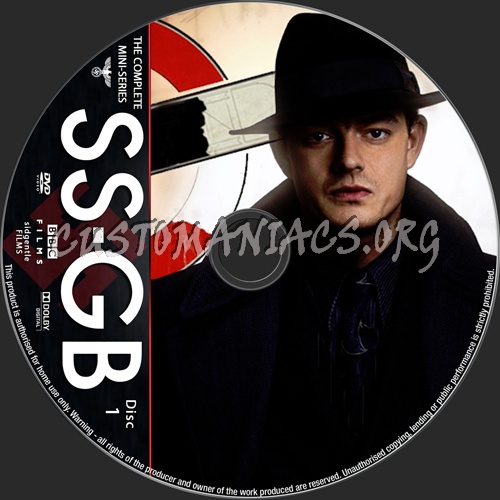 SS-GB Mini-Series dvd label