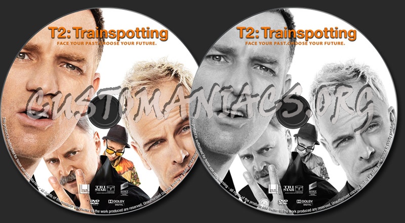 Trainspotting 2 dvd label