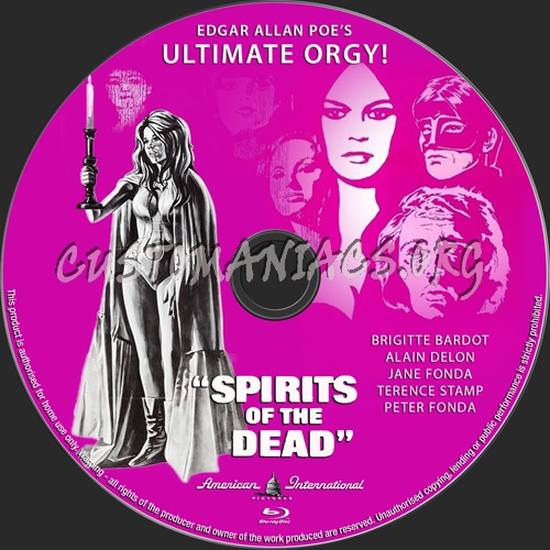 "Spirits Of The Dead"1968 blu-ray label