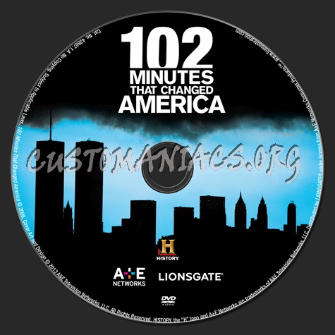 102 Minutes That Changed America dvd label