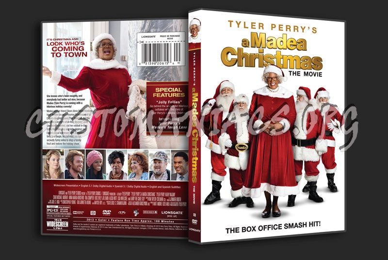 A Madea Christmas The Movie dvd cover