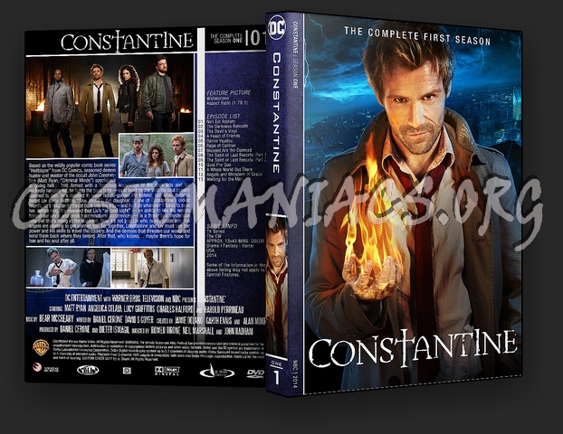 Constantine - DC TV series Collection dvd cover