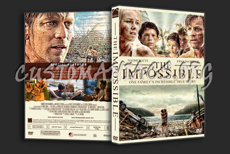 The Impossible dvd cover