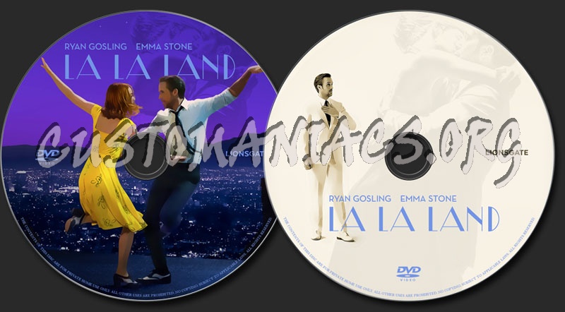 La La Land dvd label