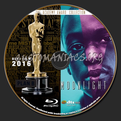 Academy Awards Collection - Moonlight blu-ray label