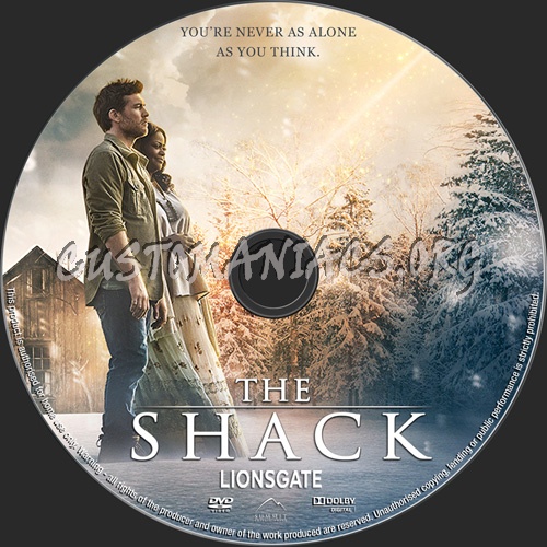 The Shack dvd label