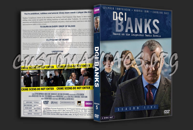 DCI Banks - Season 5 dvd cover