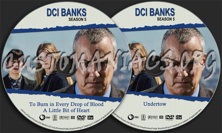 DCI Banks - Season 5 dvd label