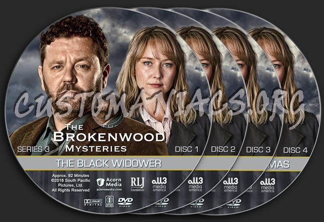 Brokenwood Mysteries - Series 3 dvd label