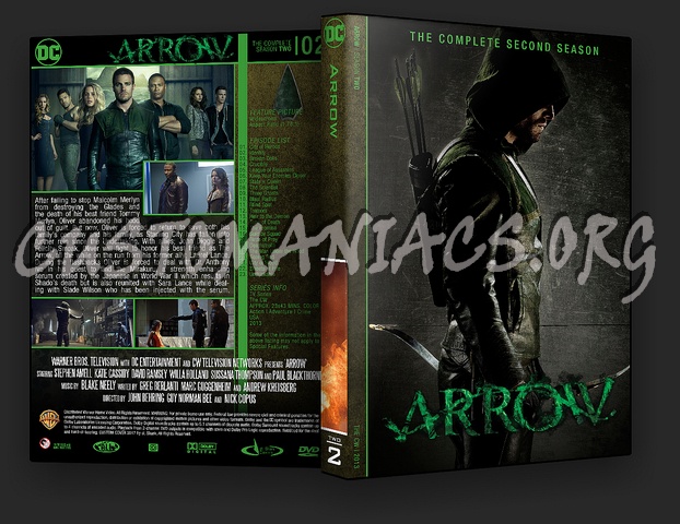 Arrow dvd cover