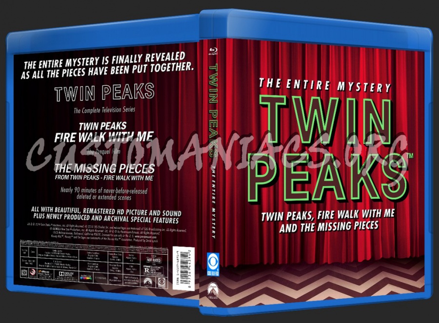 Twin Peaks The Entire Mystery blu-ray cover