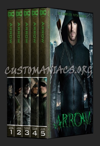 Arrow - DC TV series Collection dvd cover