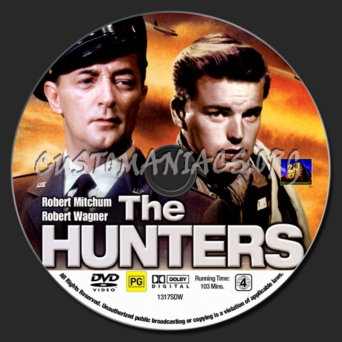 The Hunters dvd label