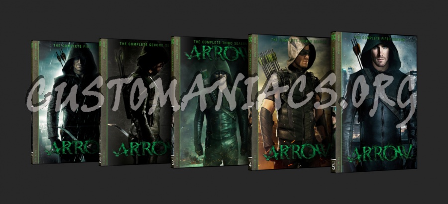 Arrow - DC TV series Collection dvd cover