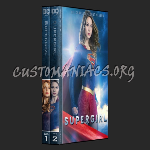 Supergirl - DC TV series Collection dvd cover
