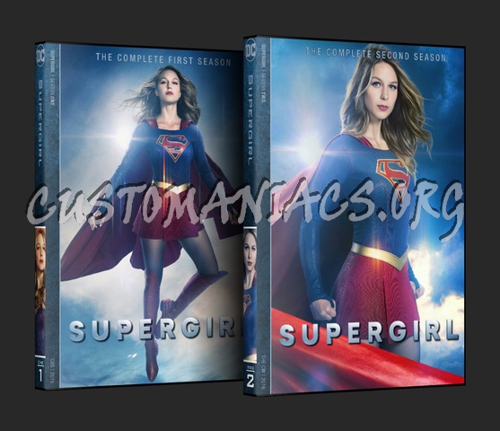 Supergirl - DC TV series Collection dvd cover