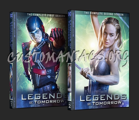 Legends of Tomorrow - DC TV series Collection dvd cover