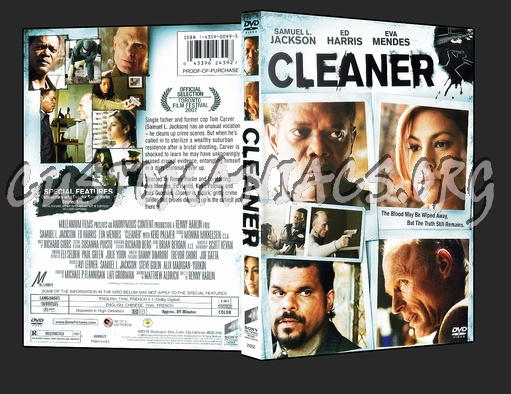 Cleaner dvd cover