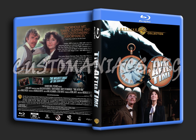 Time After Time (1979) dvd cover