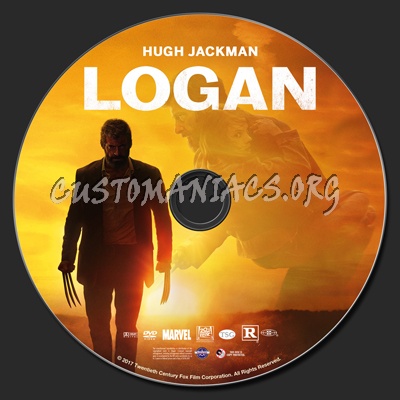 Logan dvd label