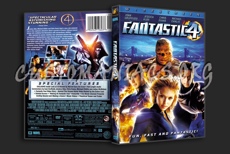 Fantastic Four dvd cover