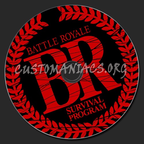 Battle Royale dvd label