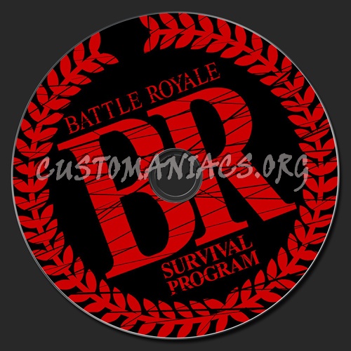 Battle Royale dvd label