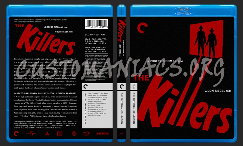 176 - The Killers blu-ray cover