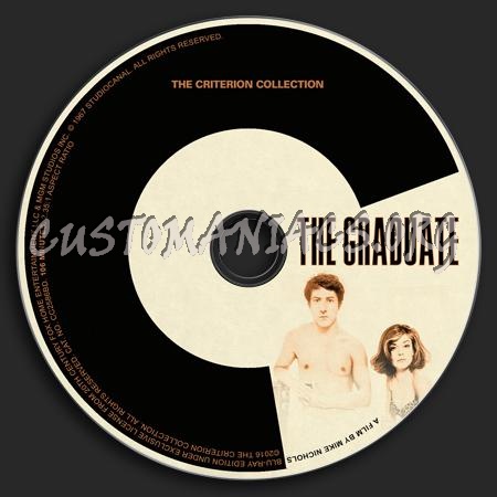 800 - The Graduate dvd label